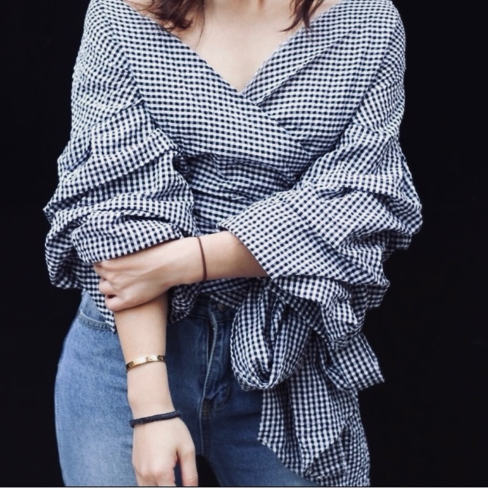 Wrap Around Blouse - image 1